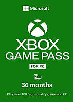 Подписка Xbox Game Pass For PC (для ПК) - 36 месяцев