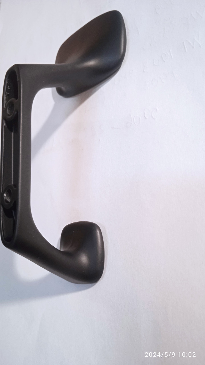 Гачок меблевий TOLEDO С0 чорний матовий