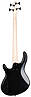 Бас-гітара Cort Action PJ (Open Pore Black), фото 2