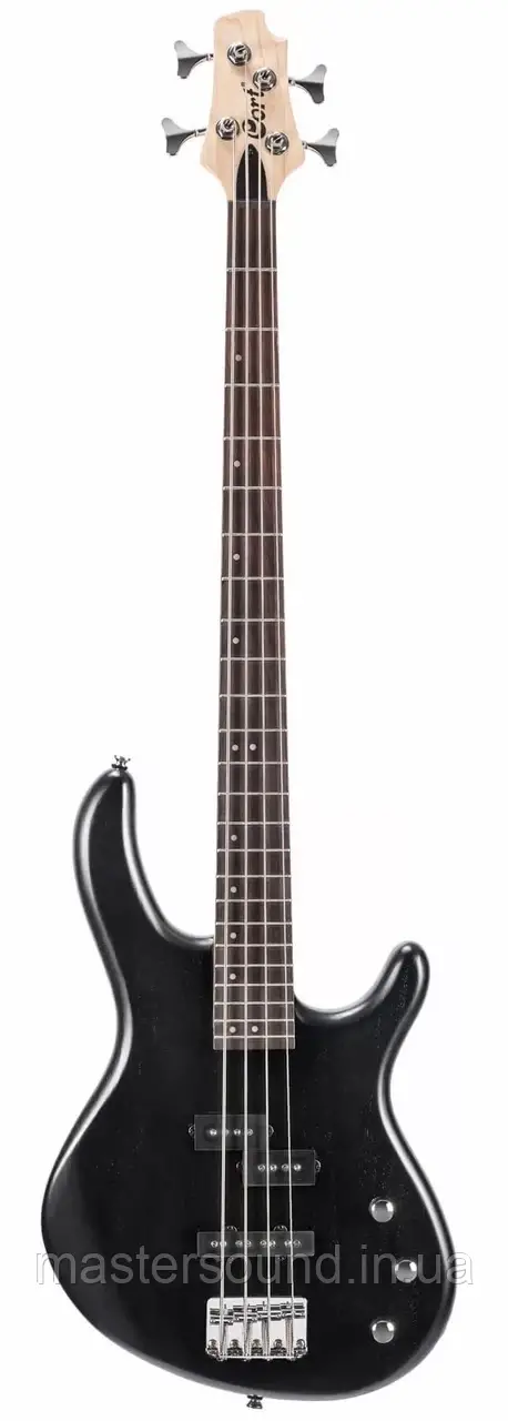Бас-гітара Cort Action PJ (Open Pore Black), фото 1