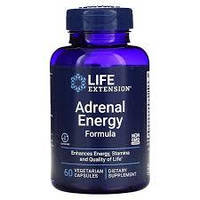Adrenal Energy Formula Life Extension, 60 капсул