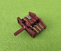 Перемикач режимів п'ятипозиційний KEMA KEUR Typ CH / 16А / 250V / Т125 (контакти 3+3) до духовок