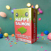 Настільні ігри англійською мовою Happy Salmon Карткова гра сімейна для дітей і дорослих сім'ї English