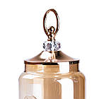 Лимонадниця скляна з краном на ніжці 2 л коричнева HP4168, фото 5