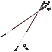 Палки для скандинавской ходьбы Silva Walking Poles, 105-140 см (Red)