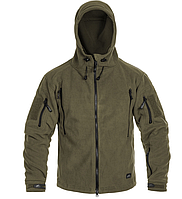 Куртка тактична HELIKON-TEX XL (BL-PAT-HF-02-B06-XL) чоловіча на флісі демісезонна тепла оливково зелена