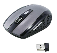 Бездротова мишка Wireless Mouse G-109 / Комп'ютерна мишка бездротова 2.4GHz / Чорний-Сірий