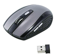 Беспроводная мышка Wireless Mouse G-109 / Комп'ютерна мишка бездротова 2.4GHz / Черный-Серый