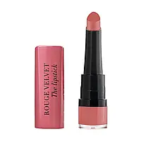 Матова помада для губ Bourjois Rouge Velvet - 02 Flaming`rose