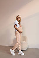 Демісезонні спортивні штани для вагітних Frankfurt - Бежевий, S