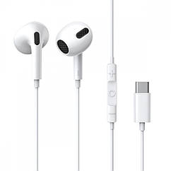 Наушники Baseus Encok Wired C17 (Type-C) white