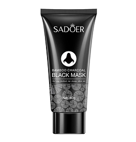 Маска-плівка для обличчя Sadoer 60мл з бамбуковим вугіллям очищаюча проти акне і чорних цяток