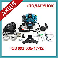 Мотокоса триммер бензиновый 4х тактная Makita EM4350UH 5.2 кВт комплектация эко