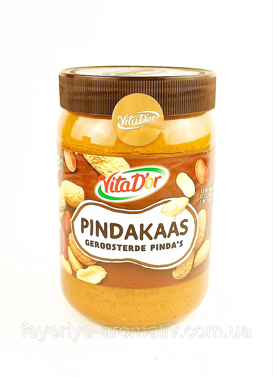 Арахісове масло Vita d'or Рindakaas Naturel, 600гр (Голландія)