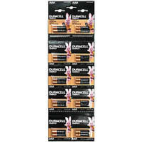 Батарейка щелочная Duracell Alkaline LR3 AAA минипальчиковая (мультикарта)