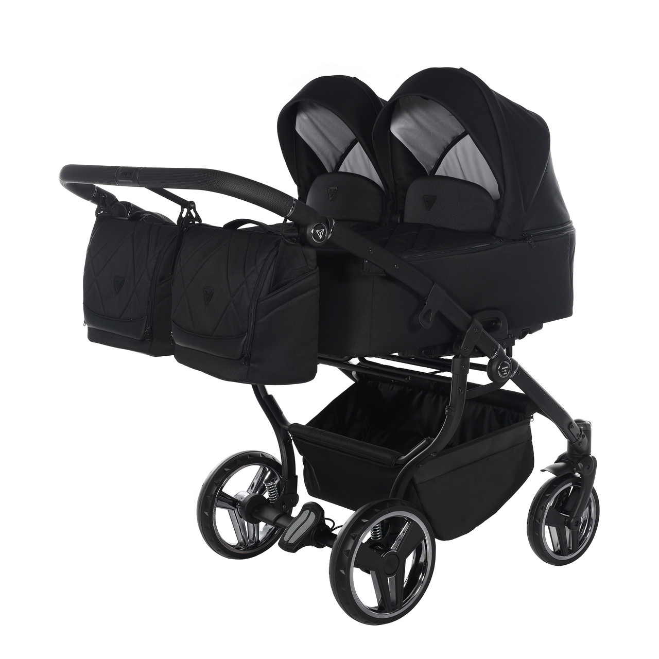 Коляска для двійнят Junama V3 Duo 04 Black