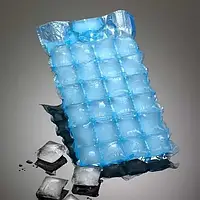Пакетики для льоду 216 кубиків пакети для заморожування льоду одноразові заливні