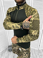 Тактическая боевая рубашка пиксель, Боевая рубашка убакс утепленная, Армейская рубашка пиксель if168 XXL