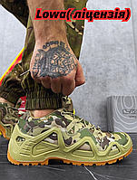 Армейские кроссовки Lowa (лицензия), тактические кроссовки мультикам, военные кроссовки lowa multicam if168