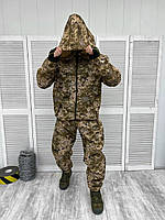 Костюм-дощівник піксель зсу, костюм дощовик армійський камуфляжний, дощовик армійський не шарудить if168