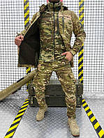 Костюм тактичний утеплений 3 в 1, форма мультикам демісезонна, армійський тактичний костюм осіннійif168