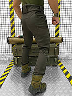 Военные тактические штаны утепленные, брюки теплые олива для зсу, тактическая штаны softshell осенние if168