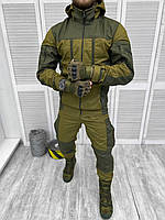 Військова форма Костюм Гірка хакі, форма зсу нового зразка матеріал грета, демісезонний костюм гірка олива