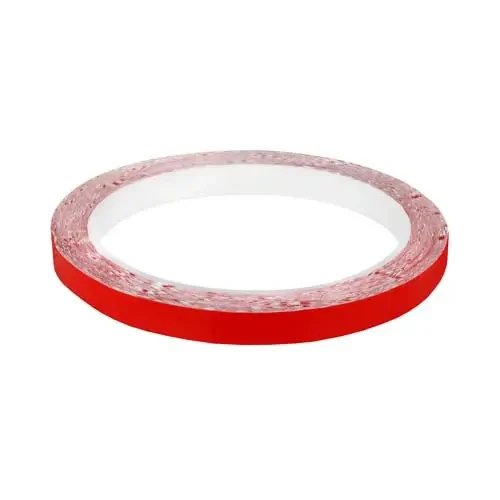 Скотч AT-2s-200-78-10-RED (7,8 мм х 10 м) тканинна основа, червоний Biom