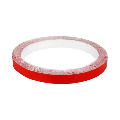 Скотч AT-2s-200-95-10-RED (9,5 мм х 10 м) тканинна основа, червоний Biom