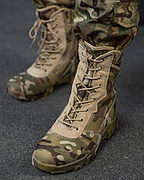 Зимние военные мужские берцы мультикам, тактические ботинки армейские теплые, берцы зимние зсу if168 41