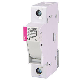 Тримач запобіжника EFH 10 1P 25A – 1 полюс, 1000V DC