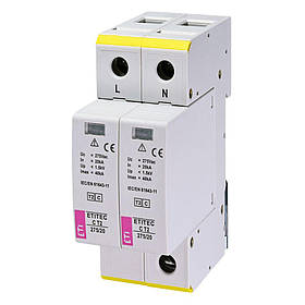 Обмежувач перенапруг для ОПН ETITEC C T2 275/20 (2+0)