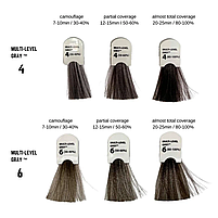 Крем-фарба для волосся TINTORETTO nr.4 Multi-Level Grey™ Barba Italiana, 60 мл (BI047), фото 4
