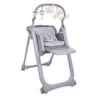 Стульчик для кормления Chicco "Polly Magic Relax New" Серый