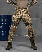 Брюки тактические рип-стоп, военные тактические штаны с наколенниками, камуфляжные брюки пиксель военные штаны