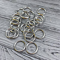 Кільце для ключів дротове 24 мм Нікель