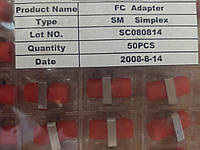 Оптический адаптер типа FC/UPC с квадратным фланцем