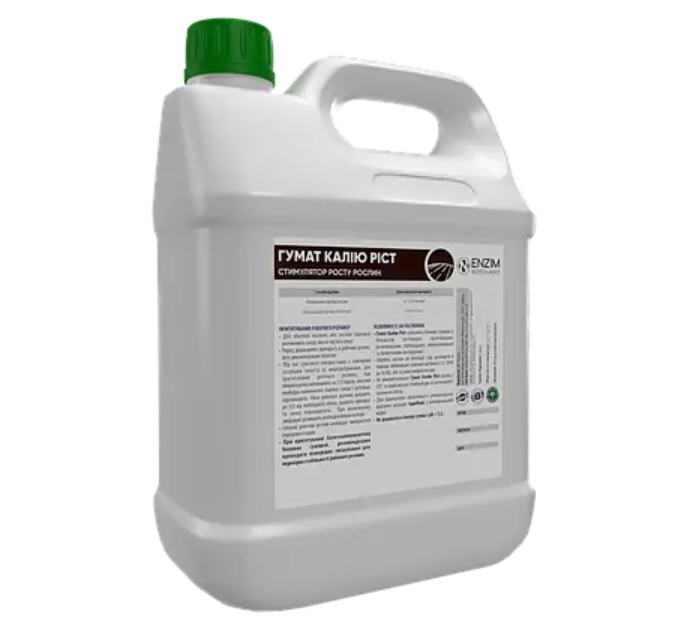 Гумат Калію Ріст стимулятор росту рослин (Ензим) 5 л
