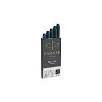 Чернила для перьевых ручек Parker Картриджи Quink / 5шт темно синие (11 410BLB)(1697074895756)