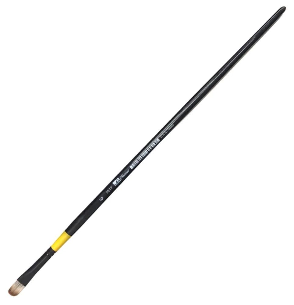 Пензель KOLOS синт овальн. Yellow stripe 1017 д.р._№6, фото 1