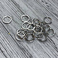 Кільце для ключів плоске 23 мм Нікель