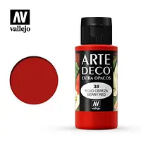 Ягідно-червоний. Фарба водорозчинна 35 мл. VALLEJO ARTE DECO 83038