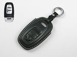 Шкіряний чохол для ключа AUDI A2, A3, A4, A4, A6, A7, A8, Q3, Q5, Q7, Q8, S3, S4, S5, S6, S7, S8 (зелений)