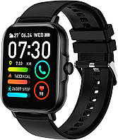 Смарт-часы с функцией телефона 1,83 дюйма сенсорный экран фитнес-трекер с функцией Whatsapp iOS Android