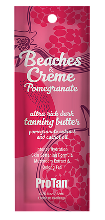 Beaches and Cream Pomegranate Крем для засмаги у солярії 22мл, фото 1