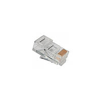 Коннектор Ritar RJ45 cat.5e UTP 8P8C PREMIUM (позолоченные контакты) 100 шт (13193)(1865154722756)