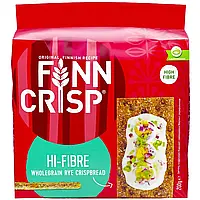 Хлебцы ржаные Hi-Fibre с отрубями 200 г FINN CRISP