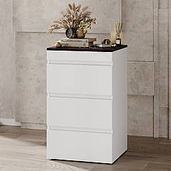 Стол комод трансформер Molli Білий діамант / Венге