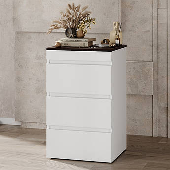 Стол комод трансформер Molli Білий діамант / Венге