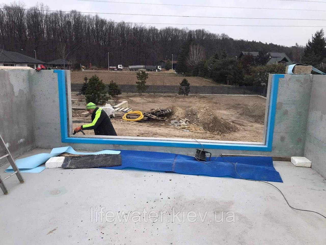 Акрилова панель з видимою частиною 550х145см acrylic1800, фото 1